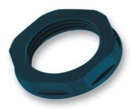 LOCKNUT, NYLON, M12, BLACK