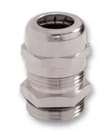 CABLE GLAND, BRASS, 7MM, M12, SILVER