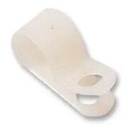 CABLE P-CLIP, NYLON 6.6, NATURAL, 3.2MM