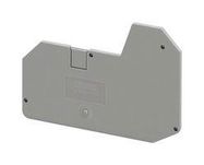 END COVER, 76.7 X 2.2 X 51.4MM, GREY
