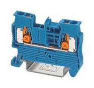 TERMINAL BLOCK, DIN RAIL, 2POS, 12AWG