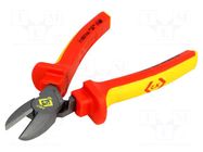 Pliers; side,cutting,insulated; 160mm; 1kVAC; 1.5kVDC C.K