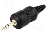 Plug; Jack 6,3mm; stereo; ways: 3; straight; Jumbo; 15mm CLIFF