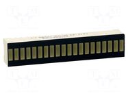 Display: LED; bargraph; yellow; 1.9÷9mcd; 50.7x10.16mm KINGBRIGHT ELECTRONIC