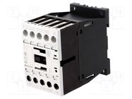Contactor: 3-pole; NO x3; Auxiliary contacts: NC; 24VAC; 15A; 690V EATON ELECTRIC