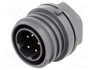 Connector: circular; socket; male; PIN: 5; 18A; 600V; EXPlora; IP68 BULGIN