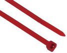 CABLE TIES 200 X 4.8MM RED 100PK