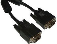 MONITOR CABLE, SVGA VIDEO, 15FT, BLACK