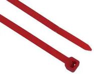 CABLE TIES 300 X 4.8MM RED, PK100