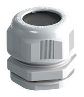 CABLE GLAND, 10 TO 14MM, NYLON, GREY