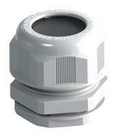 CABLE GLAND, 6 TO 8MM, NYLON, GREY