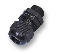 BLACK NYLON M12 IP68 GLAND