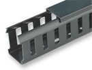 CABLE TRUNKING, 37.5X50MM, 2M LGTH, BLK
