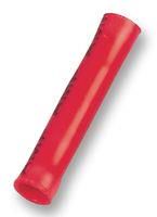 CRIMP TERMINAL, BUTT, RED, PK100