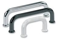 HANDLE, ROUND, CHROME, 120MM