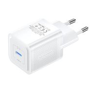 Wall charger, Vention, FEPW0-EU, USB-C, 20W, GaN (white), Vention