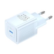 Wall charger, Vention, FEPL0-EU, USB-C, 20W, GaN (blue), Vention