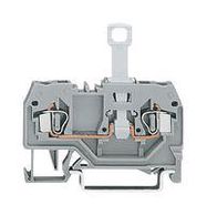 TERMINAL BLOCK, DIN RAIL, 2POS, 12AWG