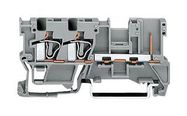 TERMINAL BLOCK, DIN RAIL, 2POS, 12AWG