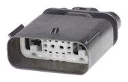 CONN HOUSING, PLUG, 6+2PWR, PA66+GF35