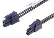 CABLE ASSY, 2P, RCPT-RCPT, 600MM