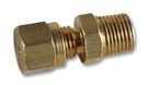 GLAND, 1/8" BSPT, 3MM PROBE, BRASS