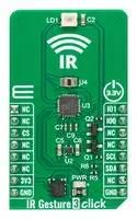 IR GESTURE 3 CLICK ADD-ON BOARD, 3.3V
