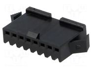 Connector: wire-wire; plug; female; PIN: 8; NPP; for cable; 2.5mm NINIGI