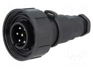 Connector: circular; plug; male; PIN: 7; 5A; 250V; IP68; UL94V-0 BULGIN