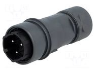 Connector: circular; plug; male; PIN: 3; 16A; 277V; Buccaneer 6000 BULGIN