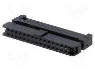 Connector: IDC; plug; female; PIN: 30; IDC; for ribbon cable; 2mm AMPHENOL COMMUNICATIONS SOLUTIONS