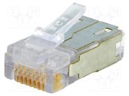 Plug; RJ45; Variosub; PIN: 8; Cat: 5e; shielded; Layout: 8p8c PHOENIX CONTACT