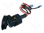 Car lighter socket; car lighter socket x1; 10A; Sup.volt: 12VDC PRO CAR