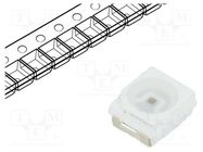 IR transmitter; PLCC2; 886÷892nm; transparent; 120°; SMD; 100mA OPTOSUPPLY