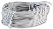 WIRE, SILICONE, GREY, 0.5MM, 100M