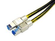 ENET CORD, CAT8, RJ45 PLUG-PLUG, 0.5M