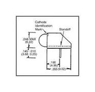 CKT BRD INDICATOR, GRN/RED, 90/40MCD, TH