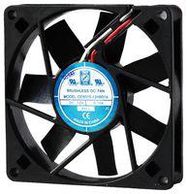 DC FAN, BALL, 80MM, 3050RPM, 24V/0.1A