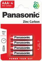 BATTERY, ZINC CARBON, 1.5V