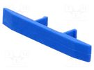 Protection; blue; Width: 5.2mm; polyamide; -25÷120°C; UL94V-0 POKÓJ