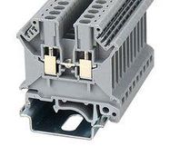 TERMINAL BLOCK, DIN RAIL, 2POS, 12AWG