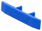 Protection; blue; Width: 6.4mm; polyamide; -25÷120°C; UL94V-0 POKÓJ