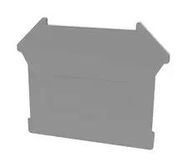 END COVER, 1.6MM WIDTH, GRY