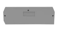 END COVER, 2.5MM WIDTH, GRY