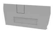 END COVER, 1.5MM WIDTH, GRY