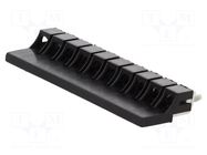 Screw bridge; black; ways: 10 POKÓJ