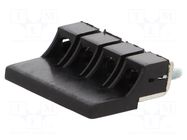 Screw bridge; black; ways: 4 POKÓJ