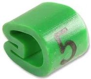 CABLE MARKER, Z13, 5, GRN, PK100
