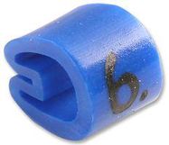 CABLE MARKER, Z13, 6, BLUE, PK100