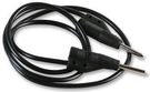 TEST LEAD, BLK, 500MM, 60V, 6A